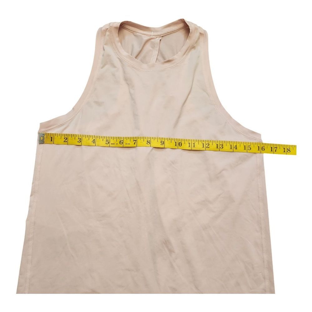 EUC Lululemon All Tied Up Open Back Tank Maybe Extra Small XS Pink Yoga Stretch - Picture 4 of 5